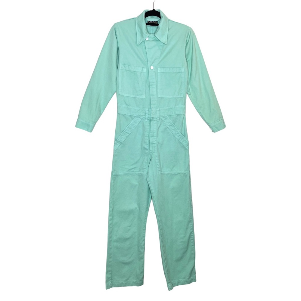 Big Bud Press Everyday Jumpsuit Unisex XXS Mint Green